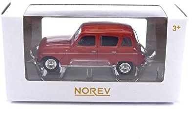 Norev - Ren 4L - 1966-1/64, Red Esterel