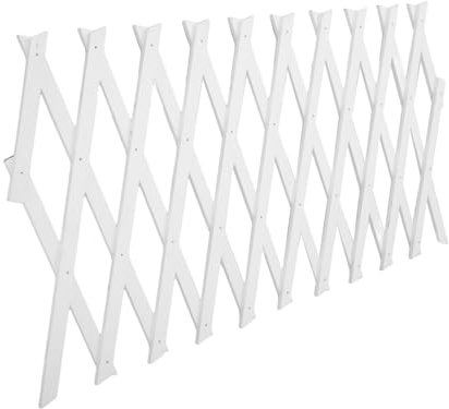 CANIGHT Valla de Enrejado de Madera para Jardín Panel de Soporte para Plantas Trepadoras al Aire para Montaje en Pared