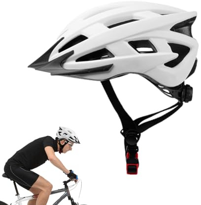 Renopfect Fahrrad Schutzhelm, Rennrad Helm Herren, Fahrradhelm Damen Und Herren, Radhelm, Cityhelm Urban Fahrradhelm Für Herren Damen, Fahrrad Helm Mit 18 Belüftungskanäle57-62cm