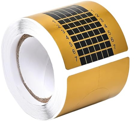Outil professionnel d'extension d'ongles français avec fer à cheval rectangulaire, papier enduit hautement transparent pour manucure légère, utilisation en salon de manucure, outils de nail art