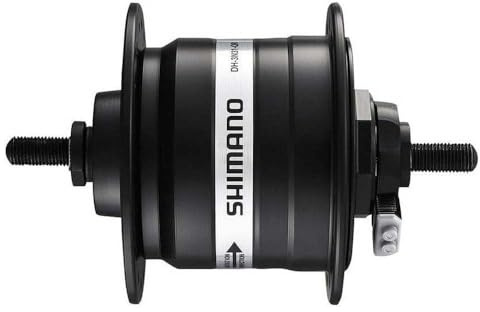 Moyeu roue avant dynamo SHIMANO DH-3N31 noir 36