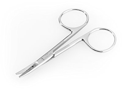 REMOS Ciseaux à ongles pour bébé avec lame dentée et arrondie - Acier inoxydable