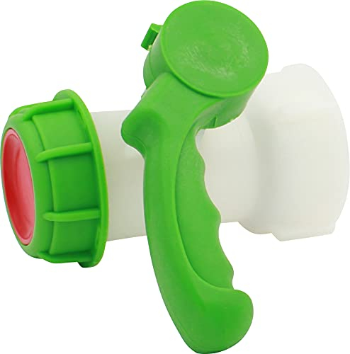Graf Otto IBC-Klappenhahn 62 mm DN 50 (Zubehör für IBC Tank) 874732, Weiß
