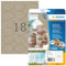 HERMA 10763 Universal Etiketten aus Graspapier oval, 20 Blatt, 63,5 x 42,3 mm, 18 pro A4 Bogen, 360 Stück, selbstklebend, bedruckbar, matt, blanko Klebeetiketten aus Silphie-Papier, natur-braun