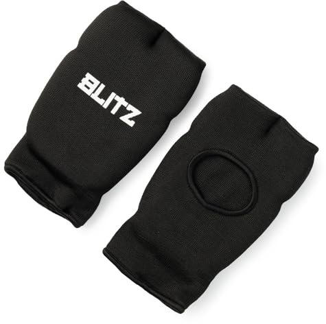 Blitz Elastic Hand Pads - Black - Medium