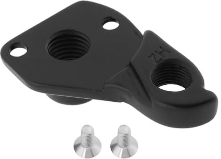 The Lord of the Tools 1 x cykelväxel hängare aluminiumlegering bakre MTB växelförare hängare M 12 x 1,5 mm kompatibel med nukesäker scoutram 2015-2021 (svart)