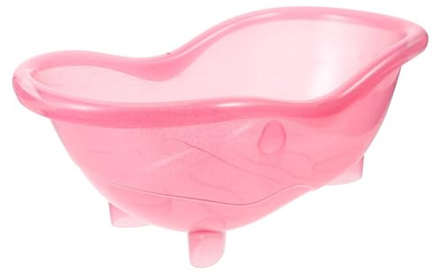 Abaodam Baignoire miniature pour maison de poupée réaliste pour meubles de maison de poupée, design mignon pour l'aménagement paysager miniature et la décoration de la maison