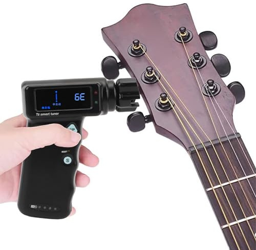 SEAFRONT Smart Guitar Tuner Automatisk Gitarrminnar Professional Electric Guitar Tuners With Color LCD Display 3 Stämningslägen för Acoustic Electric Classical Guitars Ukulele