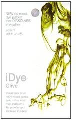 Jacquard Jacjid.1426 Idye Natural Fabrics44; Olive, 14 g, 3 Stück