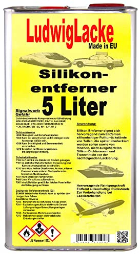 LudwigLacke Silikonentferner 5 Liter KURZ FÜR AUTOLACK Lackierer