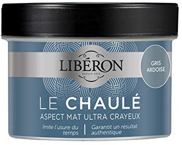 Libéron Peinture décorative, Le chaulé, Gris Ardoise, 250 ML