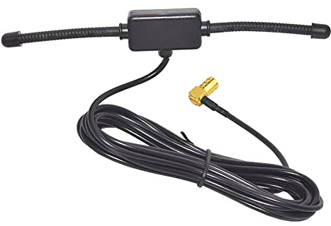 Bolwins Q62S DAB antenn SMB-kabel adapter digital skivantenn SMB-adapter med antennförlängning 3 m kabel bilradio DAB antenn bil