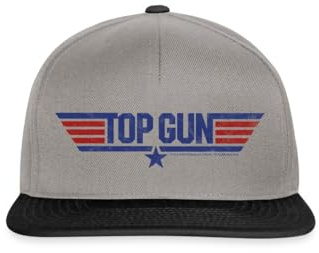 Spreadshirt Top Gun Logo Casquette Snapback
