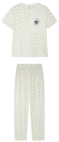 Women'secret Pijama de Manga Corta y pantalón Largo Colección Multilicense Cottage