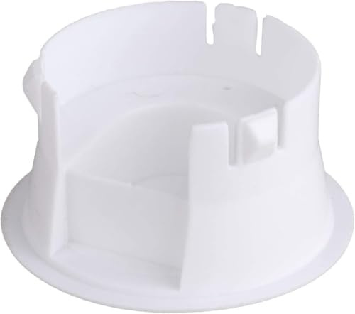 Set di 2 coperchi per brocca d'acqua in vetro bianco per alimenti, resistenti alla polvere, agli spruzzi, per caraffe, brocche di vetro, vasellame, brocche, decanter e caraffe