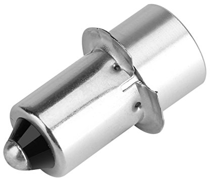 Asixx Bombilla LED de Alta Intensidad, Bombilla de Repuesto,para Linterna, Lámpara de Antorcha O Luz de Trabajo de Emergencia,para Portalámparas P13.5S(Blanco 3V)