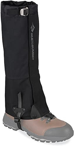 Sea to Summit Quagmire Canvas Gaiters, Black, medium