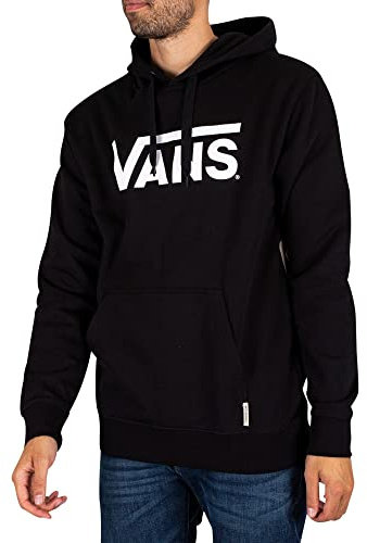 Vans Herren Classic Po Kapuzenpullover, Schwarz, S