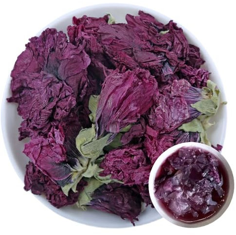 100% Violet 35g/1.23oz Fresh, Non GMO Loose Leaf, Natural Dried Flowers Herbs for Soap Making, Syrup, Drinks, Baking, DIY Beauty, Sachets & Fresh Fragrance