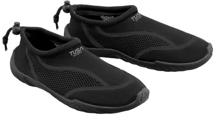 TUSA Sport Unisex Slip-On Water Shoe, Black, 10 US Men