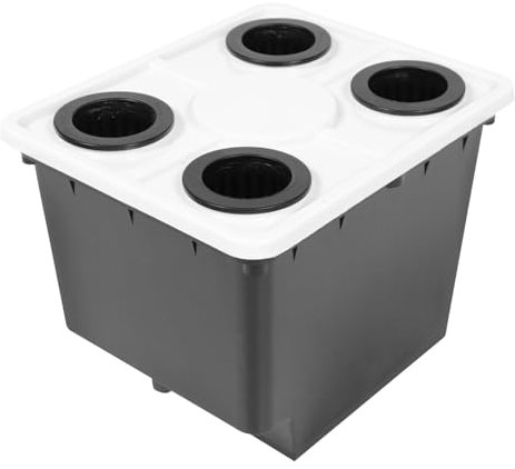 Sosoport 4fori Coltivazione Secchi per Piante per Orticoltura per Verdure e Facile da Montare e Resistente Corrosione