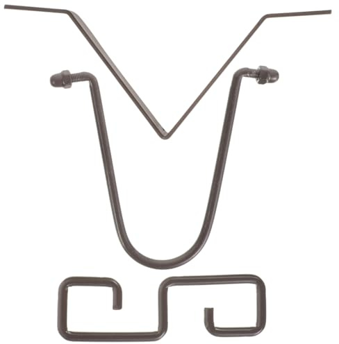 POPETPOP Regenkette Haken Set V-FöRmiger Metalladapter Aus Eisen 6.2 Zoll Langlebig RostbestäNdig FüR Standard Regenrinnen Und AußEnbereiche