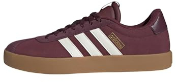 adidas Homme VL Court 3.0 Shoes, Shadow Red/Off White/Maroon, 41 1/3 EU