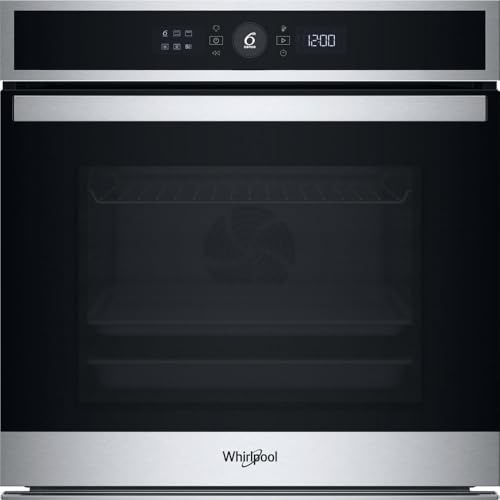 Whirlpool WOI4IS8HM0XA Forno a incasso multifunzione Inox 17 funzioni Pizza310? Cook4 Steam+ classe A+ 73Lt, Idrolisi