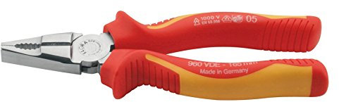 Elora VDE-Kombinationszange mit isolierten Griffschutzhüllen, 2,5-3,0 mm, 1 Stück, 960-205