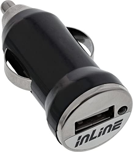 InLine 31502K adattatore e invertitore Auto Nero