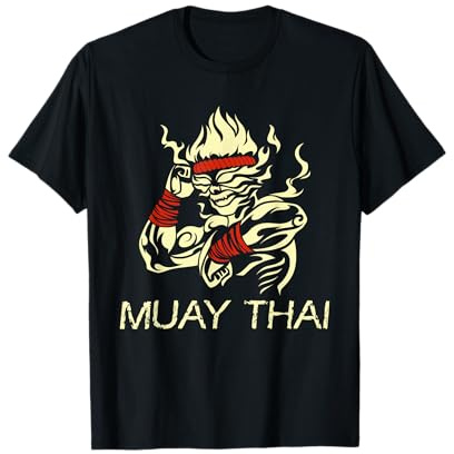 Muay Thai Fighter - Thai Boxing e Kickboxing Regalo Maglietta