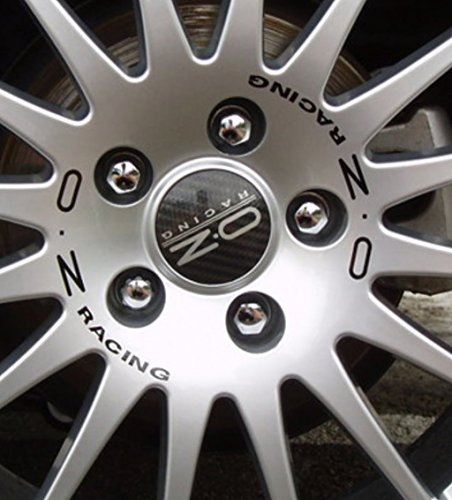 OZ Racing Aufkleber Sticker Felgenaufkleber Set Schwarz granturismo superturismo GT 19