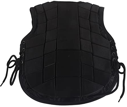 Chaleco Ecuestre para Niños, Chaleco Protector de Seguridad para Entrenamiento de Equitación, Chaleco para Montar a Caballo, Armadura de una Pieza de Acrílico, Chaleco Cómodo con Absorción de(CL)