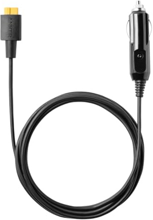 Anker SOLIX Car Charging Cable (Male Car Outlet to Female XT60)
