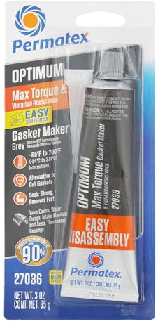 Permatex 27036 Optimum Grey Gasket Maker 3 oz