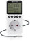 KETOTEK Digital Thermostat Steckdose Timer Tag Nacht Temperaturregler mit Zeitschaltuhr 230V mit Fühler für Gewächshaus Terrarium Heizung Kühlung Temperaturgesteuerte Stecker