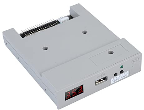 USB Floppy Drive Emulator,3.5 Inch 1.44MB Floppy Disk Interface Connection Device,Suitable for Electronic Organ,Embroidery Machine,Suitable for 1.44MB Floppy Drive Industrial Control Equipment