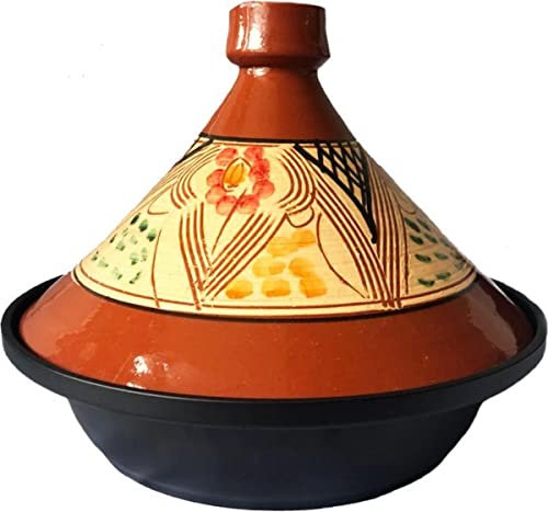 Tajine in ceramica e alluminio pressofuso, adatto anche per induzione