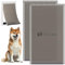 TonGass PAC11-11040 Ersatzklappe für Hunde, extra groß, kompatibel mit PetSafe Freedom Hundetür, 34 x 61 cm, Ersatzklappe für Haustiertür, wetterfest und verwindungsbeständig, 2 Stück