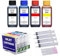 Nachfüllbare Druckerpatronen 604 XL mit Auto-Reset-Chips + 400 ml Nachfülltinte kompatibel mit Epson Expression Home XP-2200 2205 3200 3205 4200 4205, Workforce WF-2910 2930 2935 2950