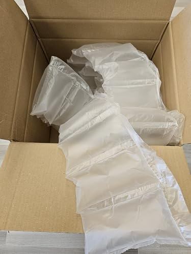 Luftpolsterkissen gefüllt 100x200 mm Verpackung Wasserfest Füllmaterial Luftpolster Lufttasche (50)