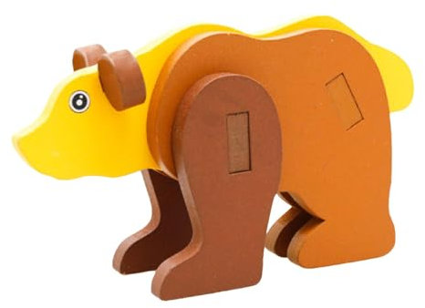 Senermter Tierförmige Blöcke,Tierbausteine - Parties Favours -Puzzle-Bausteine Tiere - Verschiedene Spielzeugtiere, niedliche, Exquisite Blöcke für Kindertag, Weihnachten, Ostern