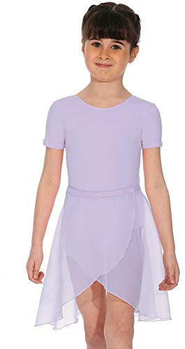 Roch Valley Tulip RAD Exam Long wrap Skirt Lilac 22''
