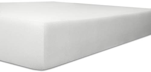 Kneer Qualität 93 Exclusive-Stretch Spannbetttuch, 200x220-200x240, 01 Weiss