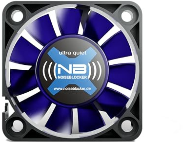 (((noiseblocker))) BlackSilentFan XM2 - 40x40x10mm - 3Pin - 3800U/min - 14dbA - 6.7m3/h