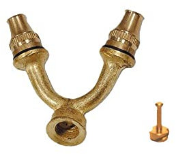 Getto biforco elichetta ottone Dal Degan DAL DEGAN [DAL DEGAN ]