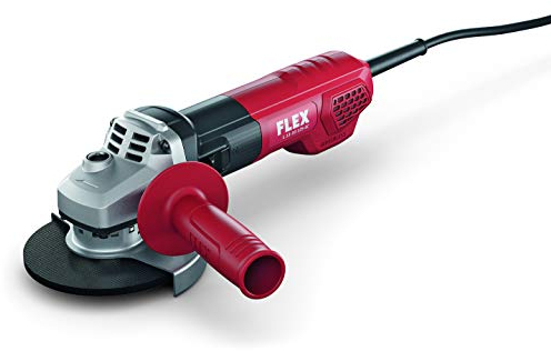 Flex Winkelschleifer L 13-10 125-EC (1300 Watt, Schleifer mit Zusatzhandgriff, Leerlaufdrehzahl 10000 /min, Werkzeugaufnahme M 14, Max. Schleifkörper-ø 125 mm) 495255