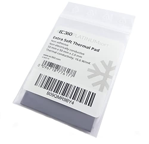 EC360® PLATINUM SOFT 16,6W/mK Wärmeleitpad (50 x 50 x 2,0 mm, Soft)