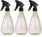 3 Stücke Sprühflaschen 600 ml, Wassersprühflaschen, Friseursprühflaschen, Pflanzensprühflasche, Kunststoff Zerstäuber Sprüher Flaschen für Hausreinigung, Garten, Pflanzen, Blumen, Haare