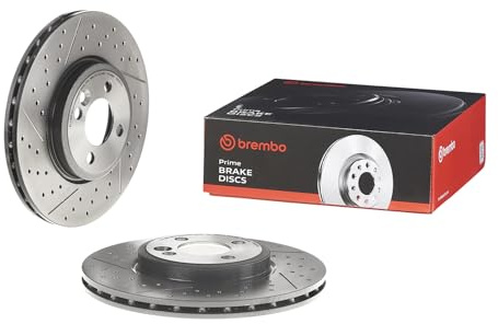 Brembo 09.A047.21 främre UV-belagd bromsskiva – set med 2